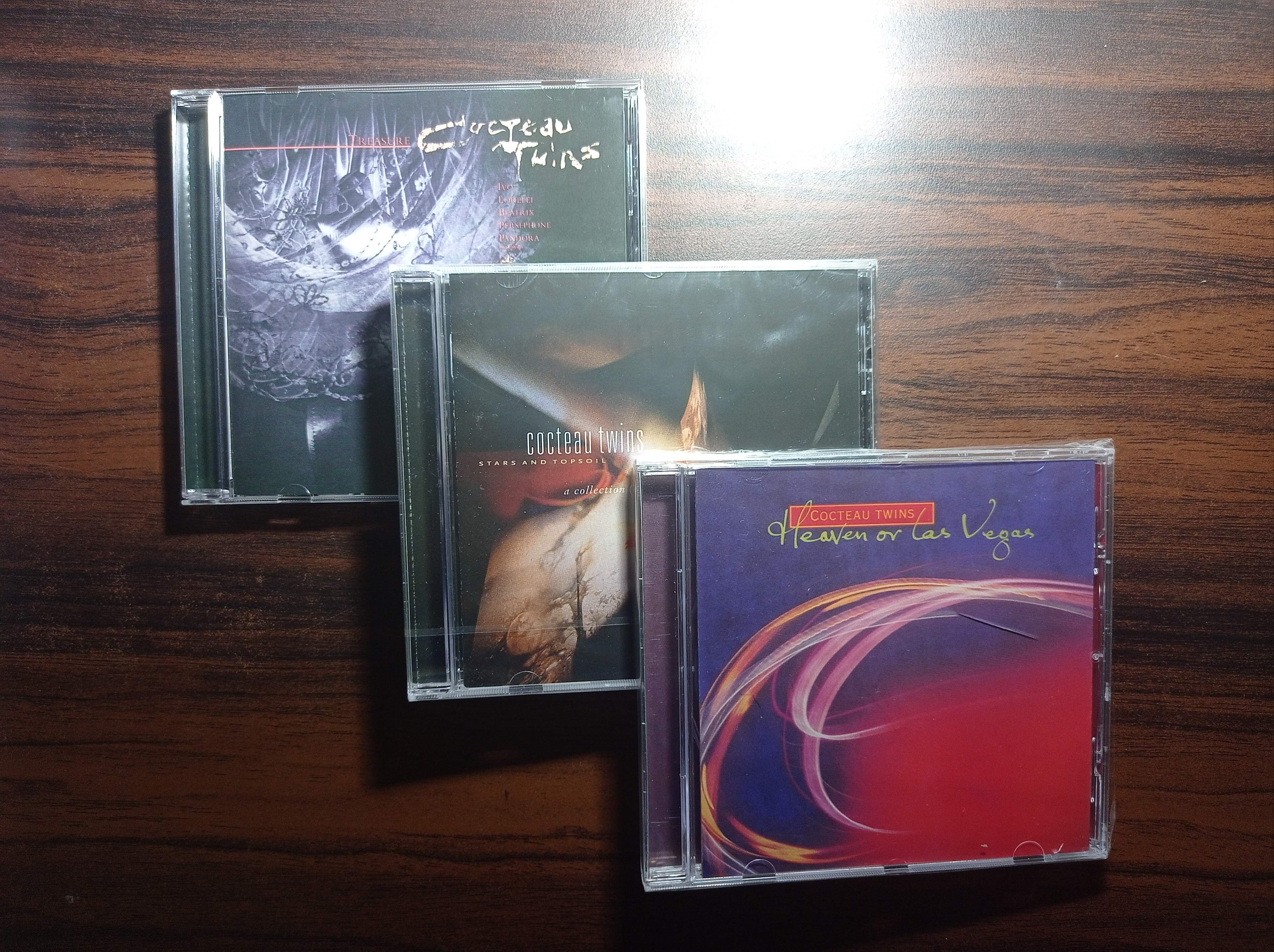 From left to right: Treasure, Stars and Topsoil and Heaven or Las Vegas (all CDs)