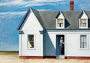 High Noon, Ed. Hopper, 1949, Oil on canvas, 28 x 40 in.