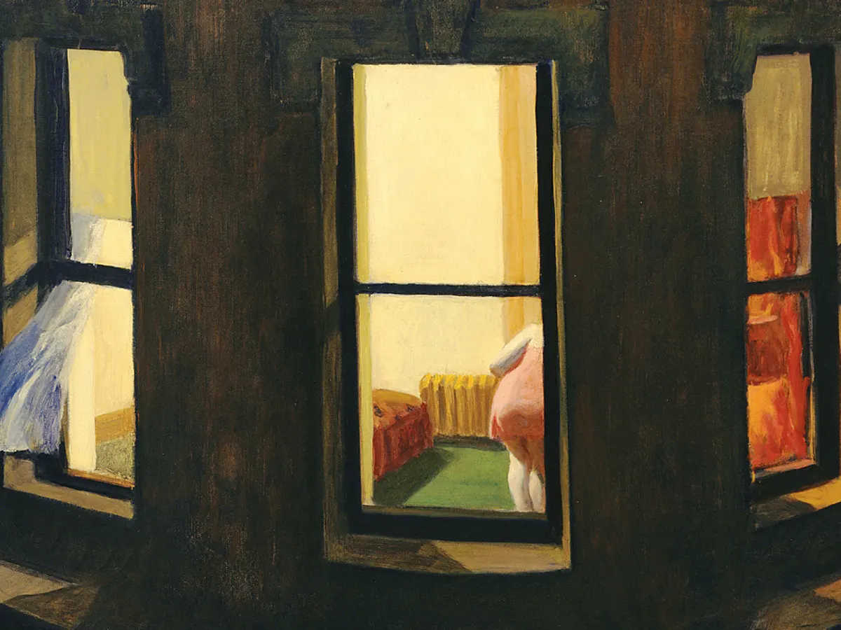 Night Windows, Ed. Hopper, 1928, Oil on canvas, 29 x 34 in.