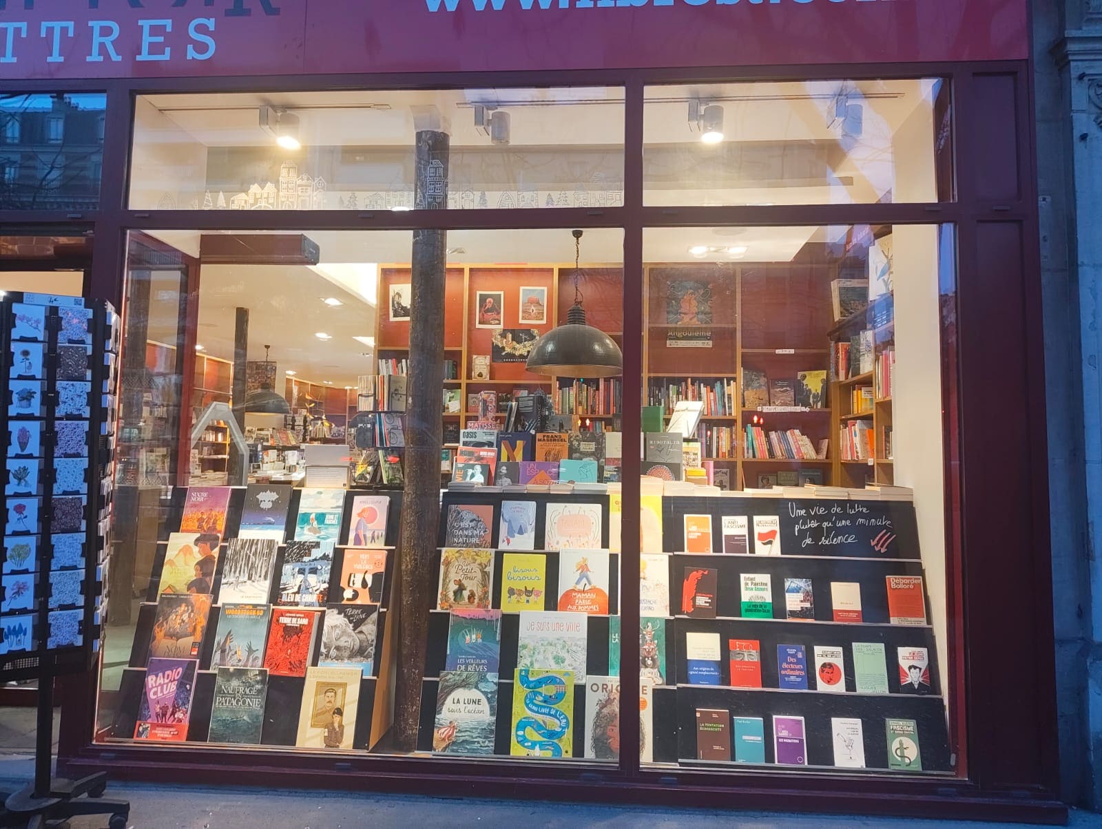 A Parisian bookstore